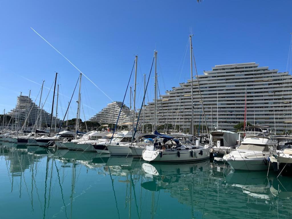 4 Pers , 100M De La Plage Marina Baie Des Anges French Riviera วิลล์เนิฟ-ลูเบ ภายนอก รูปภาพ